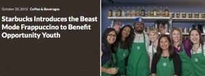 Starbucks Beast Mode Frappuccino